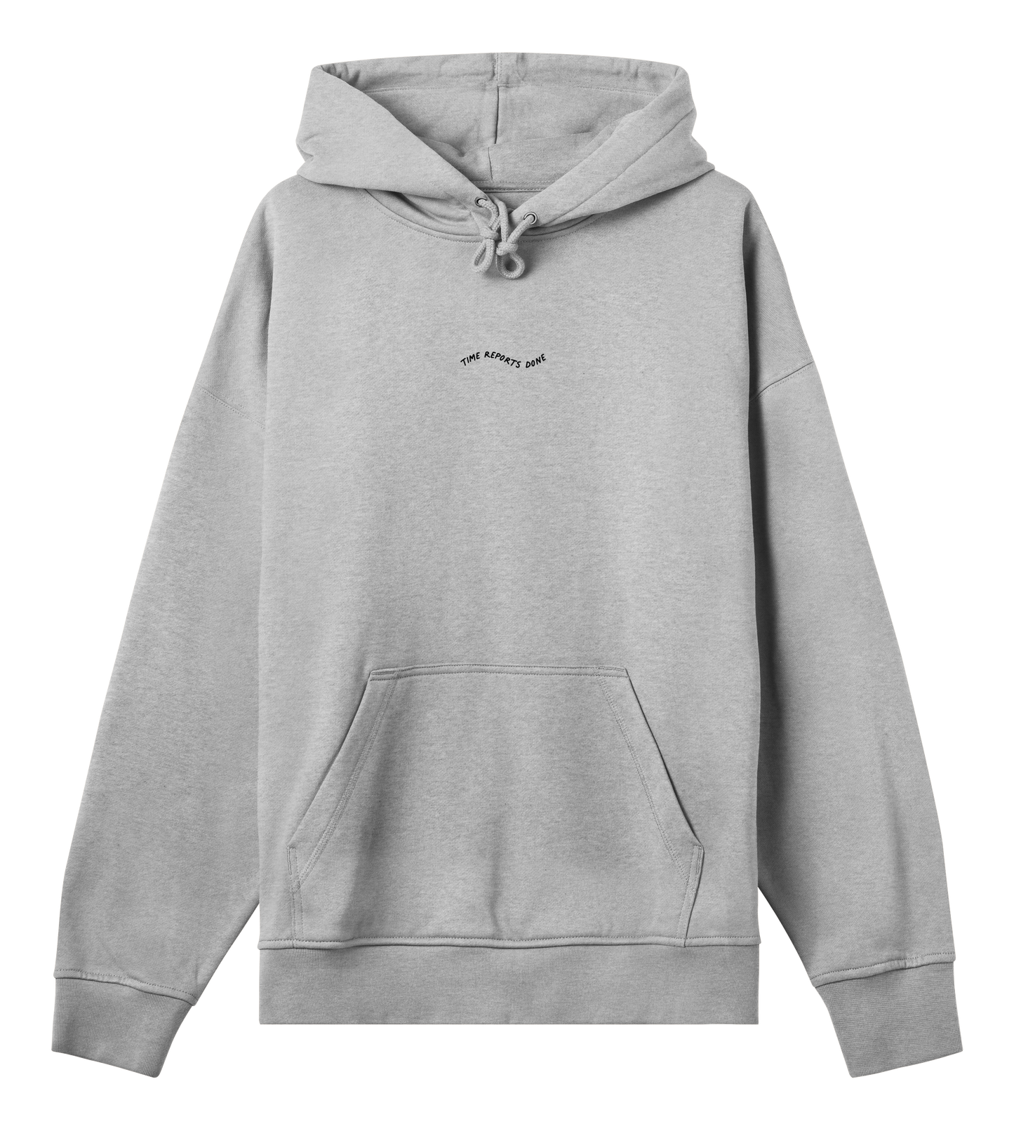 Time Reports Hoodie, Men (Oversized), Stendahls