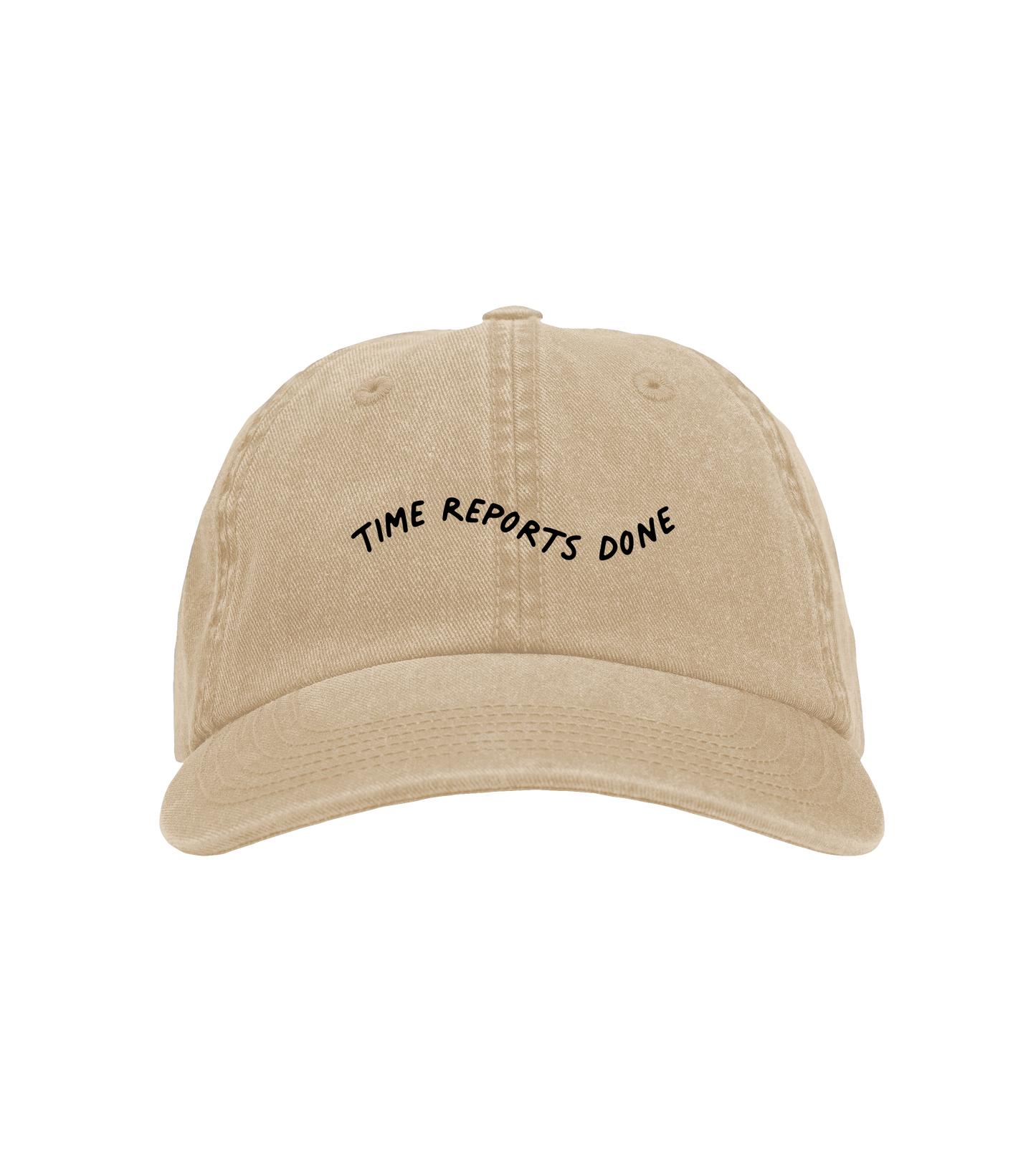 Time Reports Done, Twill Cap, TFA